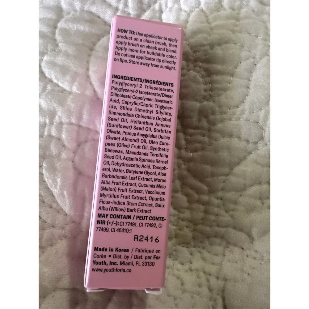 Youthforia BYO Blush, Blush Oil - But Tonight, .21 FL OZ